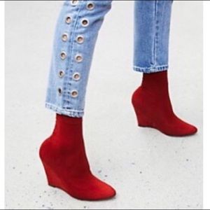 Vegan luxe sock boots